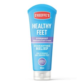   O"Keeffe"s Healthy Feet Overnight intenzív éjszakai hidratáló lábkrém száraz, repedezett bőrre – 80 ml