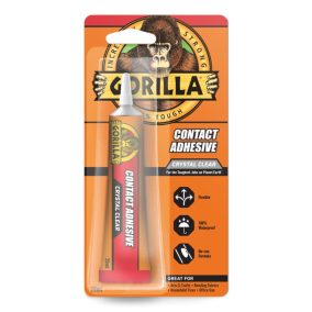   Gorilla Contact Adhesive Clear Kristálytiszta Kontakt Ragasztó 20ml