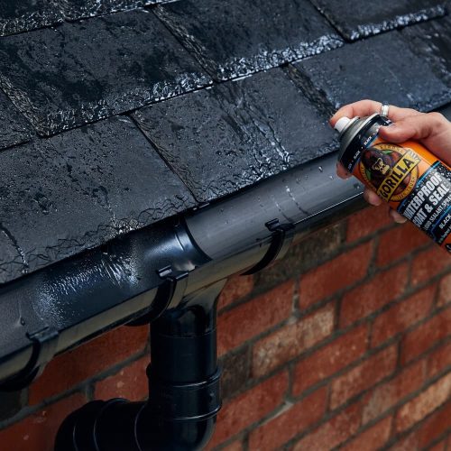 Gorilla Coat & Seal Vízálló Bevonat és Tömítő SPRAY Fekete 450ml