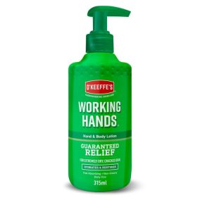   OKeeffes Working Hands Hand & Body Lotion Hidratáló kéz és testápoló krém száraz, repedezett bőrre 315 ml