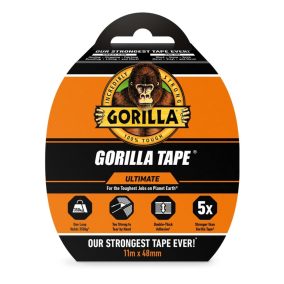   Gorilla Tape ULTIMATE Fekete Extrém Erős Ragasztószalag 11m x 48mm