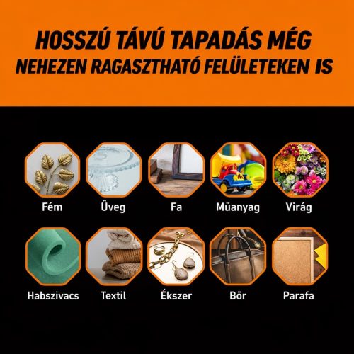 Gorilla Hot Glue Sticks Ragasztórúd Ragasztópisztolyhoz 7 mm × 200 mm (20 db)