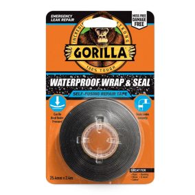   Gorilla Waterproof Wrap & Seal Önvulkanizáló szalag 2,5 cm × 2,4 m