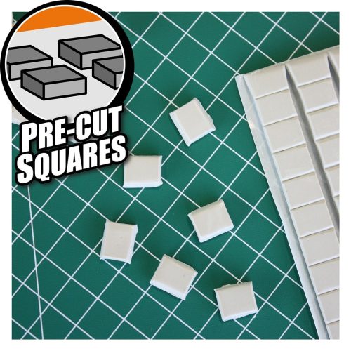 Gorilla Tack Gyurmaragasztó Kockák Újrahasználható 84db/csomag 