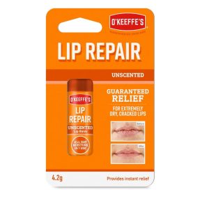   OKeeffes Lip Repair hidratáló ajakbalzsam száraz, kicserepesedett ajkakra 4,2 g
