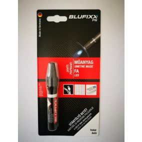   Blufixx PW fényre megkeményedő javító fehér gél patron 5g - műanyag és fa anyagokhoz