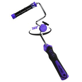   Blue Dolphin 330 Roller System 360° forgó festőhenger nyél 10 cm – mini hengerhez