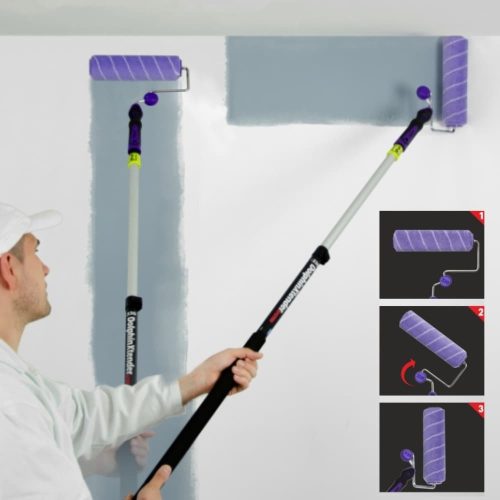 Blue Dolphin 330 Roller System 360° forgó festőhenger nyél 10 cm – mini hengerhez