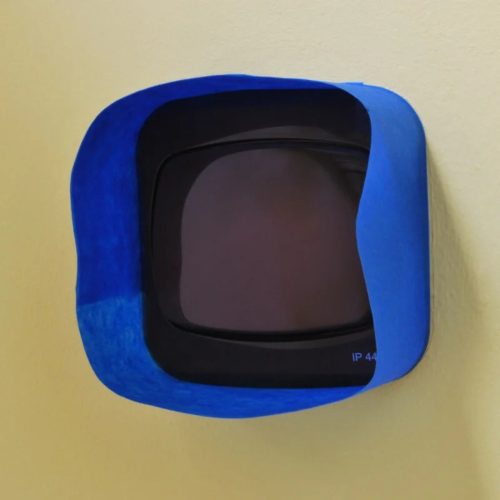 Blue Dolphin kül- és beltéri festő-maszkolószalag 14 napos UV-állósággal – kék, 48 mm × 50 m