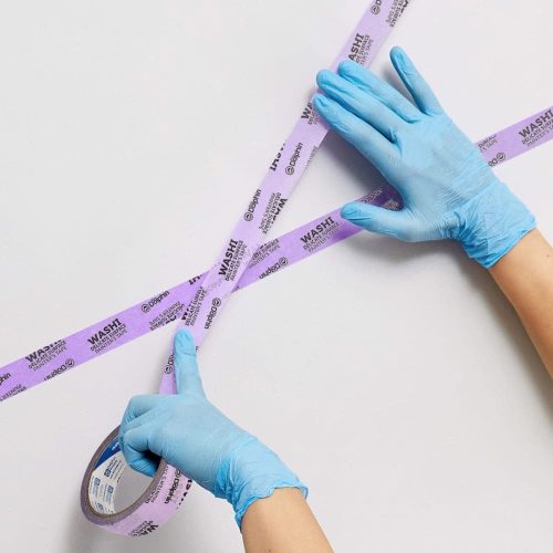 Blue Dolphin WASHI Sensitive festő-maszkoló szalag 60 napos lila rizspapír 29mmx25m