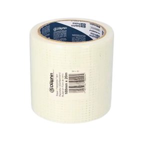   Blue Dolphin Javító Rácsos Szalag Gipszkartonhoz, Öntapadós 100mm x 20m