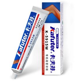   KAFUTER K-5915W FEHÉR HŐÁLLÓ SZILIKON TŐMÍTŐ PASZTA 100G