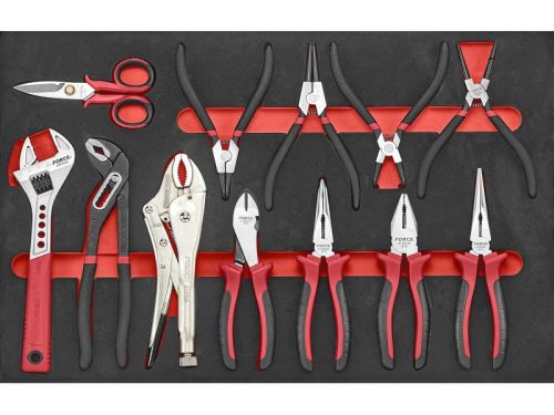 	 Szerszámkocsi Force, 278 db szerszámmal FOR 10216SPC  FORCE TOOLS